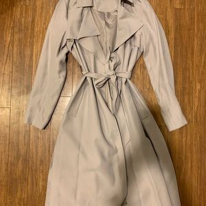 Cole Haan signature drapey trench coat